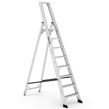 Çağsan Alesta Alüminyum 7+1 Basamaklı Katlanabilir İş Profesyonel Merdiven