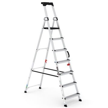 Çağsan Hazar Alüminyum 6+1 Basamaklı Katlanır Merdiven