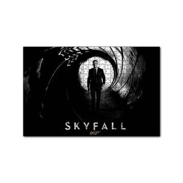 Cakapuzzle 007 Skyfall Daniel Craig 120 Parça Ahşap Puzzle