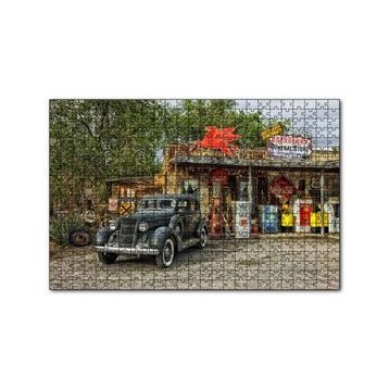 Cakapuzzle 1940 larda Arizonada Bir Market 120 Parça Ahşap Puzzle