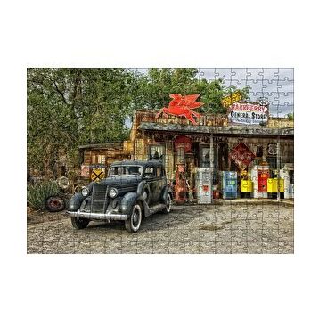 Cakapuzzle 1940 larda Arizonada Bir Market 120 Parça Ahşap Puzzle