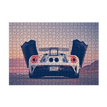 Cakapuzzle 2017 Ford GT Beş Sürüş Modu Görseli 120 Parça Ahşap Puzzle