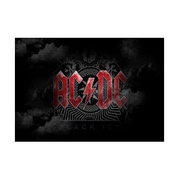 Cakapuzzle ACDC Logo Karanlık Mod 120 Parça Ahşap Puzzle