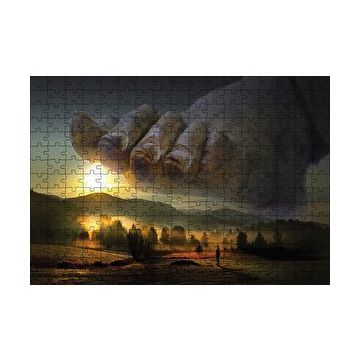 Cakapuzzle Adam Doğa Ayak Gücü 120 Parça Ahşap Puzzle