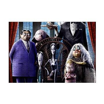 Cakapuzzle Addams Ailesi Yeni Film Görseli 120 Parça Ahşap Puzzle