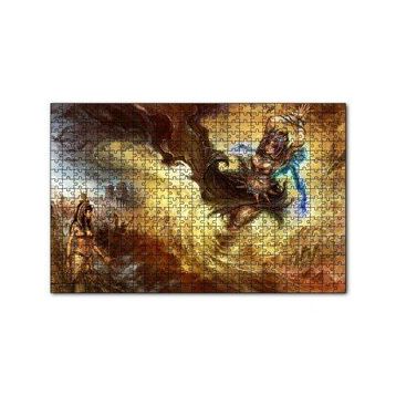 Cakapuzzle Afrikalı Tanrıça ve Kadın Savaşçı 120 Parça Ahşap Puzzle