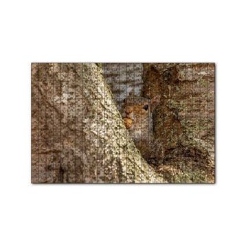 Cakapuzzle Ağacın Dalları Arasındaki Sincap 120 Parça Ahşap Puzzle