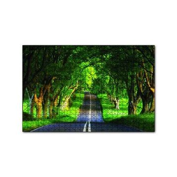 Cakapuzzle Ağaçlar Ve Yol 120 Parça Ahşap Puzzle