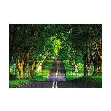 Cakapuzzle Ağaçlar Ve Yol 120 Parça Ahşap Puzzle