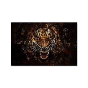 Cakapuzzle Agresif Kaplan ve Kırılan Cam 120 Parça Ahşap Puzzle