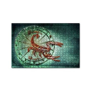 Cakapuzzle Akrep Burcu Sembo Astroloji 120 Parça Ahşap Puzzle