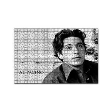 Cakapuzzle Al Pacino Gençlik Resmi 120 Parça Ahşap Puzzle