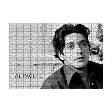 Cakapuzzle Al Pacino Gençlik Resmi 120 Parça Ahşap Puzzle
