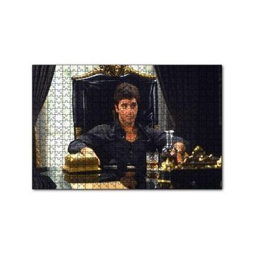 Cakapuzzle Al Pacino Tahtında 120 Parça Ahşap Puzzle