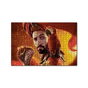 Cakapuzzle Aladdin Papağanı ve Asası 120 Parça Ahşap Puzzle