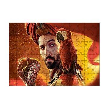 Cakapuzzle Aladdin Papağanı ve Asası 120 Parça Ahşap Puzzle