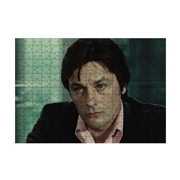 Cakapuzzle Alain Delon Renkli Görseller 120 Parça Ahşap Puzzle