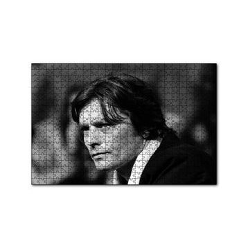 Cakapuzzle Alain Delon Siyah Beyaz 120 Parça Ahşap Puzzle