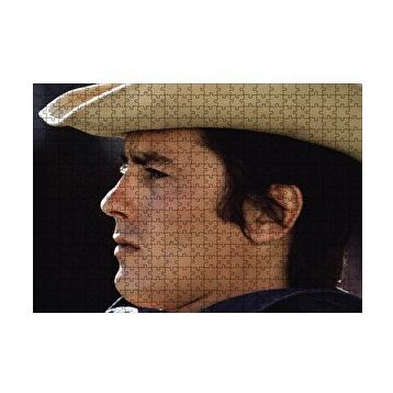 Cakapuzzle Alain Delon Uzaklara Bakan 120 Parça Ahşap Puzzle
