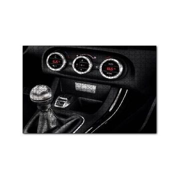 Cakapuzzle Alfa Romeo Vites ve Düğmeler 120 Parça Ahşap Puzzle