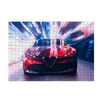 Cakapuzzle Alfa Romeo Zagato 120 Parça Ahşap Puzzle