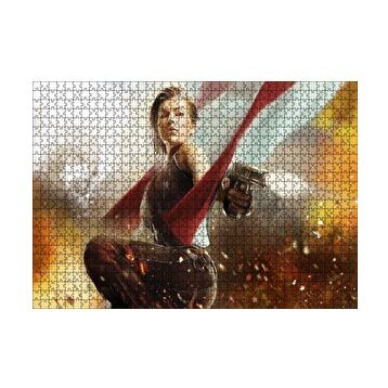 Cakapuzzle Alice Resident Evil 2020 Oyunu 120 Parça Ahşap Puzzle