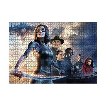 Cakapuzzle Alita Savaş Meleği Alternatif 120 Parça Ahşap Puzzle