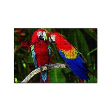 Cakapuzzle Amazon Papaganı 120 Parça Ahşap Puzzle