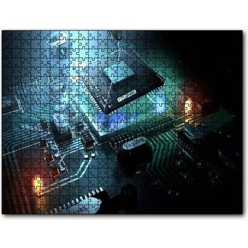 Cakapuzzle Anakart Üzerinde Çalışmalar Puzzle