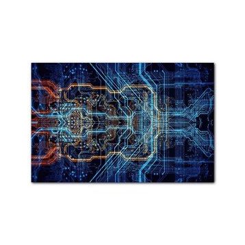 Cakapuzzle Anakart Üzerinde Veriyolları Puzzle