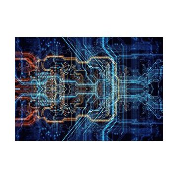 Cakapuzzle Anakart Üzerinde Veriyolları Puzzle
