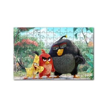 Cakapuzzle Angry Birds Çizgi Film 120 Parça Ahşap Puzzle