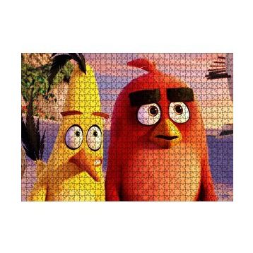 Cakapuzzle Angry Birds Filmi 2016 Görsel 120 Parça Ahşap Puzzle