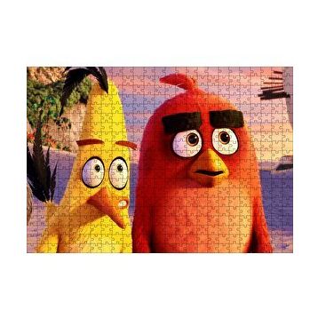 Cakapuzzle Angry Birds Filmi 2016 Görsel 120 Parça Ahşap Puzzle