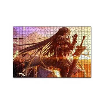 Cakapuzzle Animasyon Savaşçı Kadın 120 Parça Ahşap Puzzle