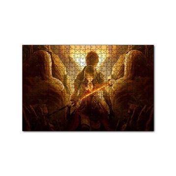 Cakapuzzle Anime Akai Katana 120 Parça Ahşap Puzzle
