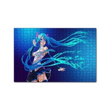 Cakapuzzle Anime Kız Uzun Saçlı 120 Parça Ahşap Puzzle