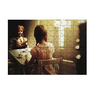 Cakapuzzle Annabelle 2 Korku Karakteri 120 Parça Ahşap Puzzle