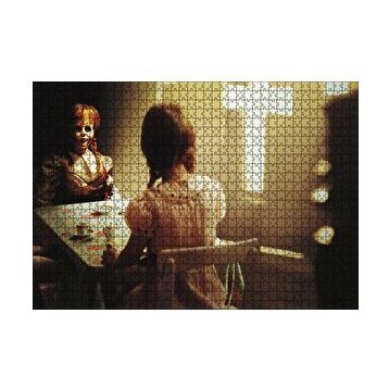 Cakapuzzle Annabelle 2 Korku Karakteri 120 Parça Ahşap Puzzle