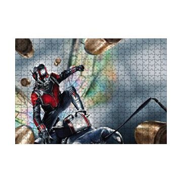 Cakapuzzle Ant Man Arının Üzerinde 120 Parça Ahşap Puzzle