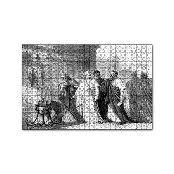Cakapuzzle Antik Dünyada Bilimsel Düşüncenin Evrimi 120 Parça Ahşap Puzzle