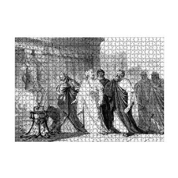 Cakapuzzle Antik Dünyada Bilimsel Düşüncenin Evrimi 120 Parça Ahşap Puzzle