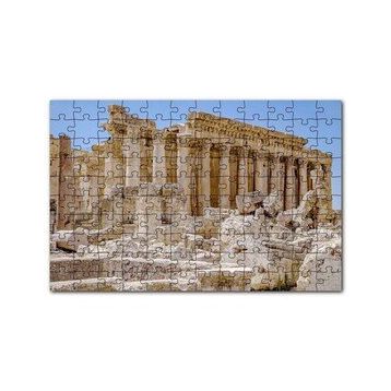 Cakapuzzle Antik Tapınak Kalıntıları 120 Parça Ahşap Puzzle