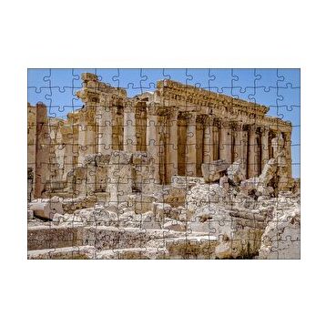 Cakapuzzle Antik Tapınak Kalıntıları 120 Parça Ahşap Puzzle