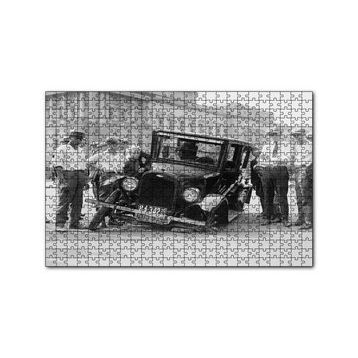 Cakapuzzle Antika Chevrolet Tekerlek Arızası 120 Parça Ahşap Puzzle