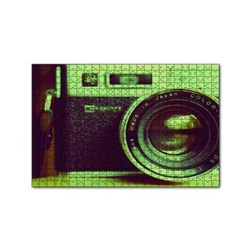 Cakapuzzle Antika Fotoğraf Makinası 120 Parça Ahşap Puzzle