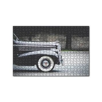 Cakapuzzle Antika Klasik Araba Ön Sağ Detay 120 Parça Ahşap Puzzle