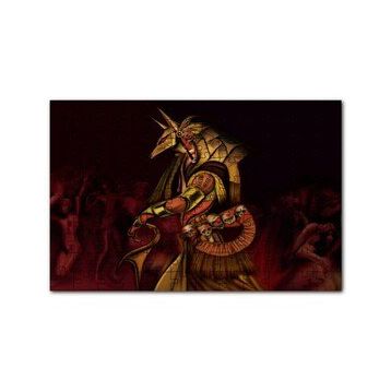 Cakapuzzle Anubis ve Çıplak Tutsakları 120 Parça Ahşap Puzzle