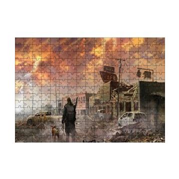 Cakapuzzle Apocalypse Oyun Görseli 120 Parça Ahşap Puzzle