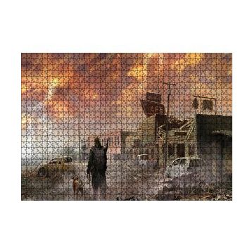 Cakapuzzle Apocalypse Oyun Görseli 120 Parça Ahşap Puzzle